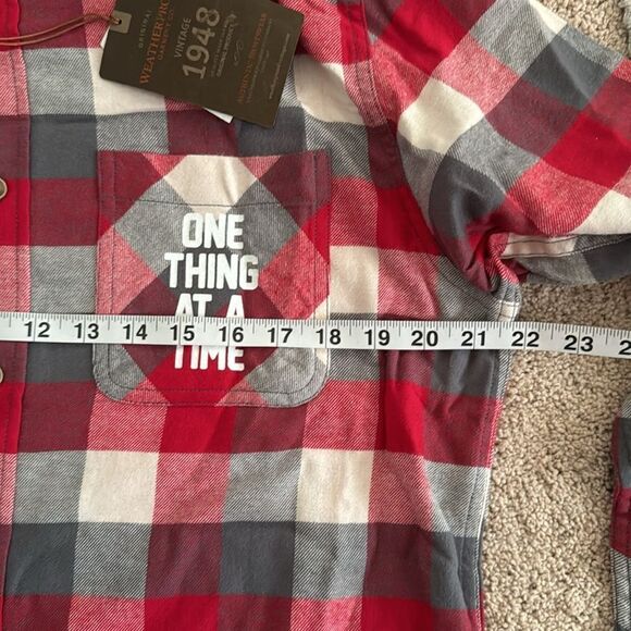 NWT Morgan Wallen One Thing at a Time River Long Sleeve Flannel Size M - Picture 7 of 9